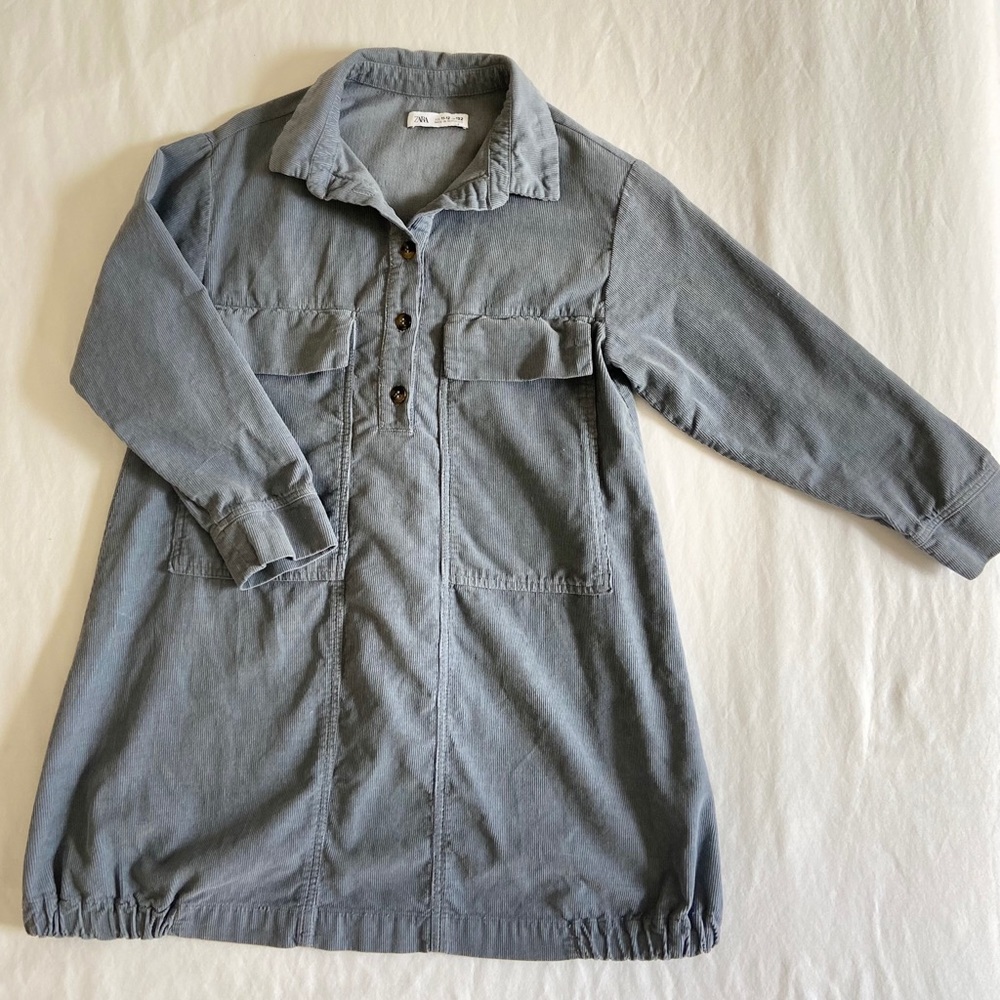 Girls ZARA corduroy dress size 11-12